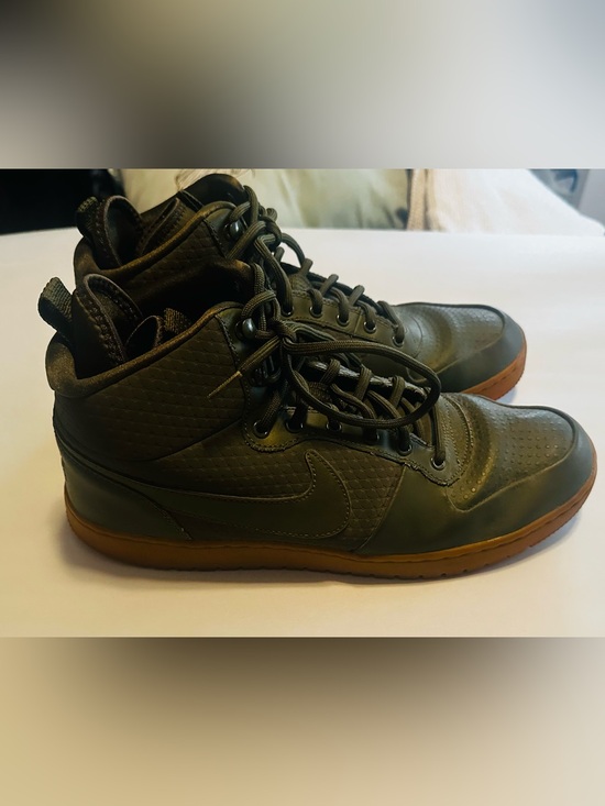 Nike Ebernon Mid Winter Olive Green Gum Sole Shoes Men’s Size 11 main image 7